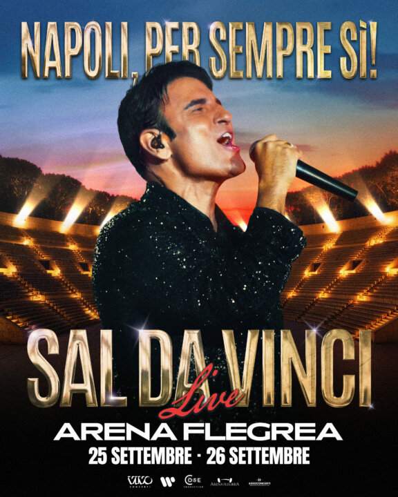 Sal Da Vinci Live all'Arena Flegrea