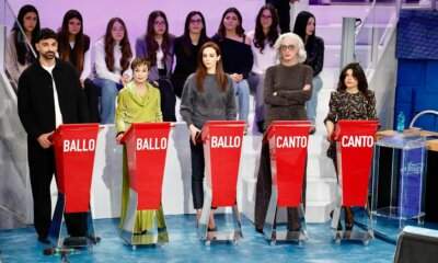 Giusy Ferreri, Drusilla Foer, Anbeta, Raimondo Todaro e Oriella Dorella giudici di Amici 25