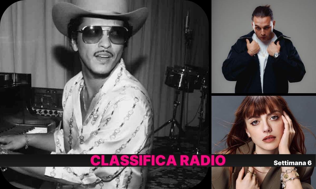 classifica radio earone settimana 6 2026