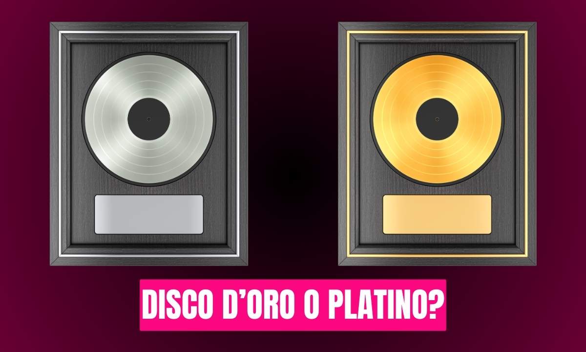 Disco d’oro e disco di platino: quante copie servono secondo le certificazioni FIMI 2025