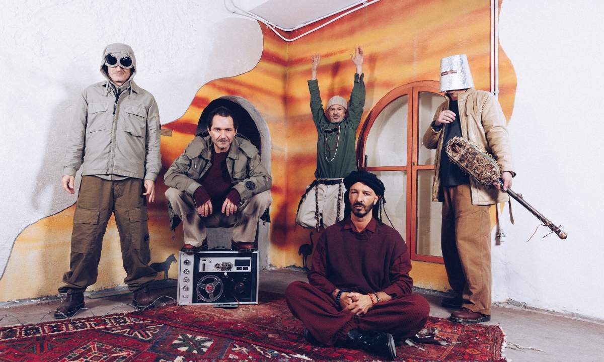 Subsonica in foto stampa per l’annuncio di “Terre Rare”.