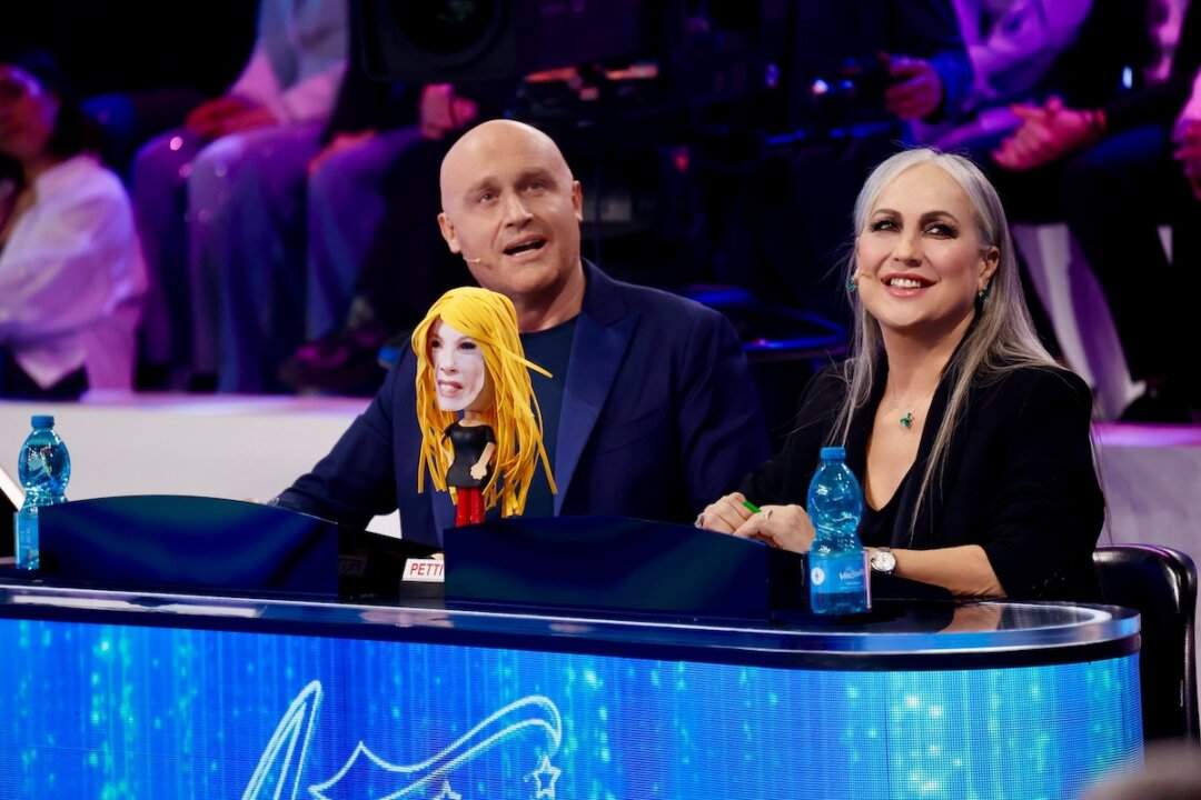 Alessandra Celentano e Rudy Zerbi, capisquadra di Amici 25