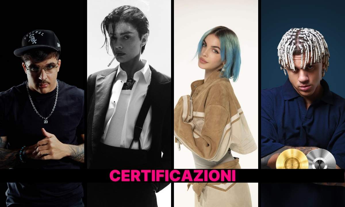 Annalisa Maschio Platino certificazioni FIMI settimana 11 2026