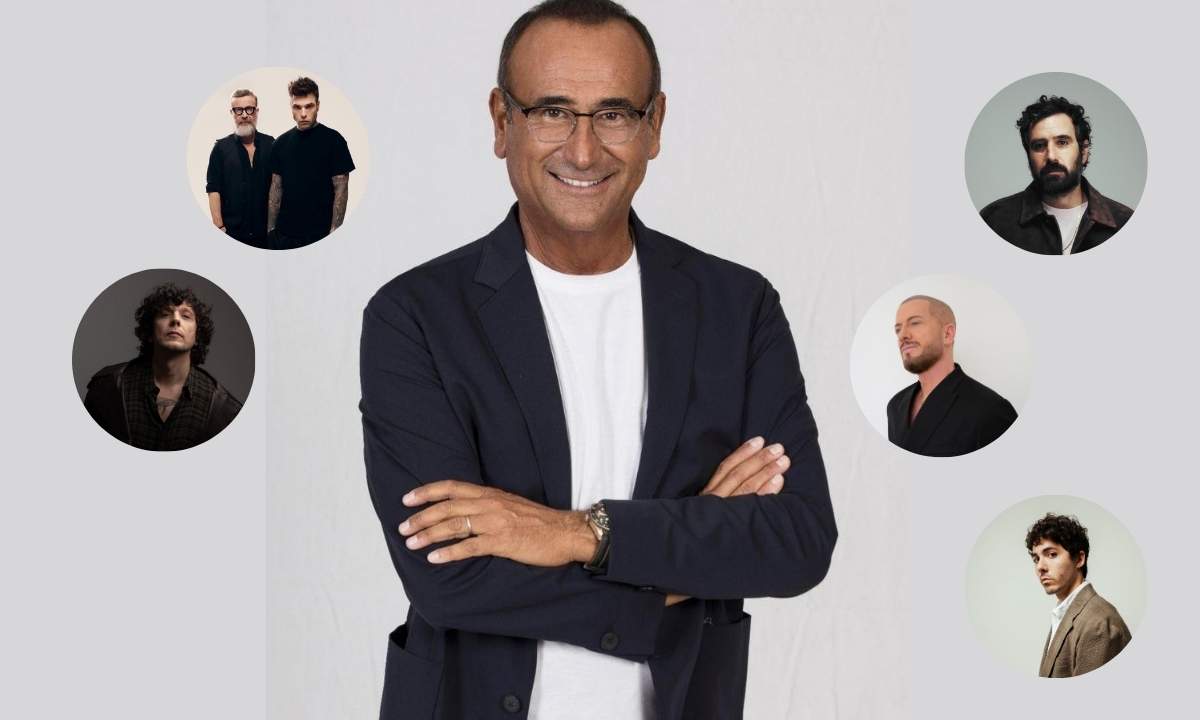 Carlo Conti a Sanremo 2026