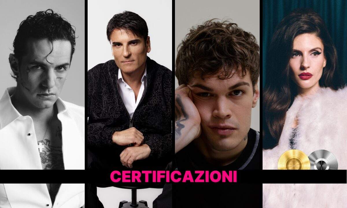 Achille Lauro, Sal Da Vinci, Blanco e Ditonellapiaga, tra i protagonisti delle certificazioni FIMI della settimana 13 del 2026
