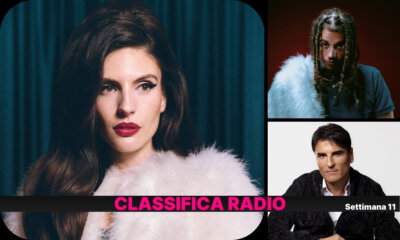 Classifica EarOne radio settimana 11 2026 con Ditonellapiaga al primo posto