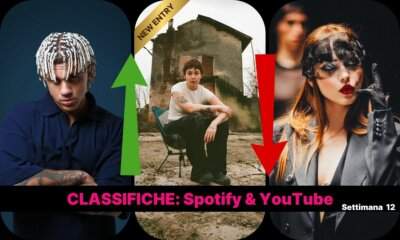 Classifica Spotify YouTube settimana 12/2026 Madame Disincanto
