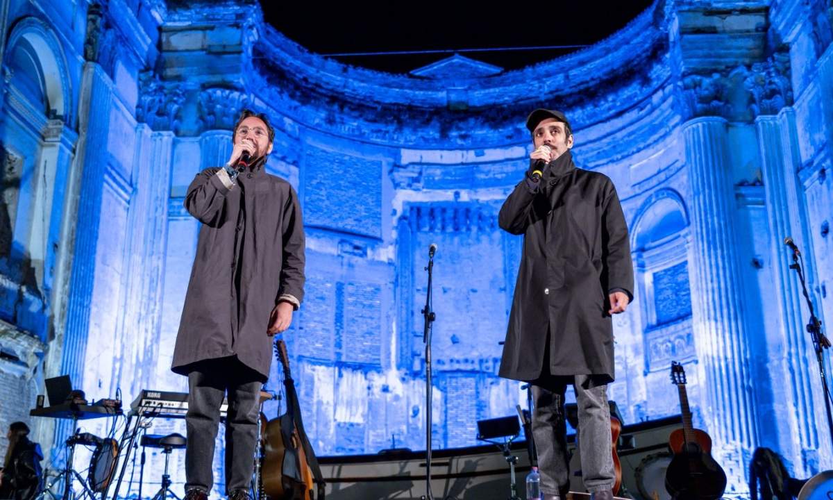 Colapesce e Dimartino sul palco al Sopravènto Festival di Fano
