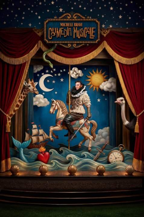 Copertina dell’album Commedia Musicale di Michele Bravi