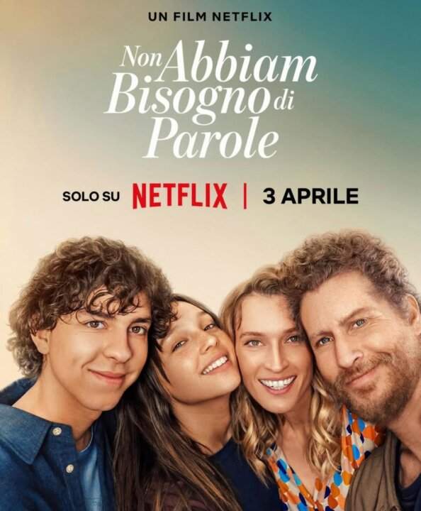 Non abbiamo bisogno di parole locandina film con Sarah Toscano