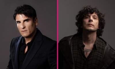 Sal Da Vinci ed Ermal Meta in una foto combinata dopo l’annuncio del duetto spoilerato a Radio 105