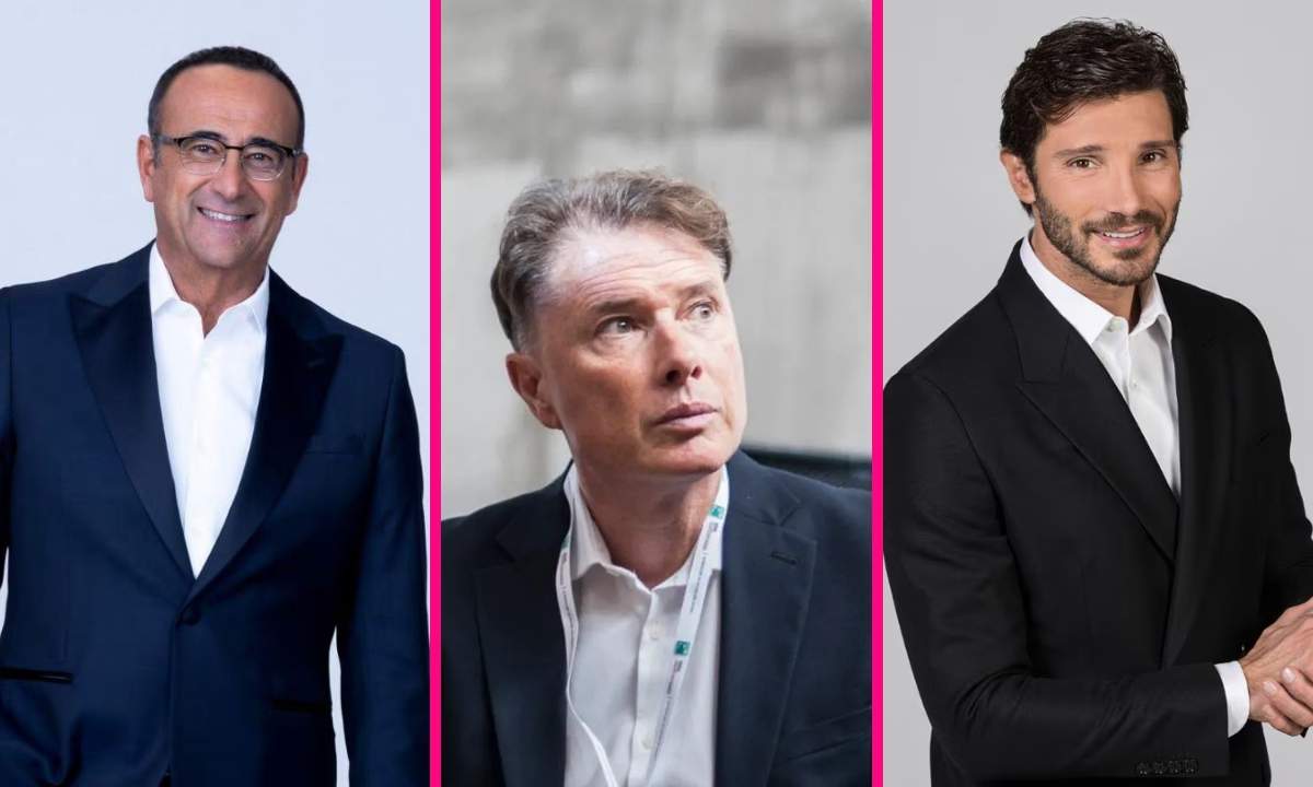 Carlo Conti, Enzo Mazza e Stefano De Martino commenti sull’organizzazione del Festival di Sanremo 2027