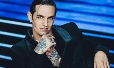 Achille Lauro durante la sua esperienza come giudice di X Factor