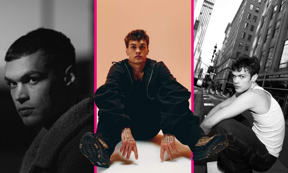 Blanco nelle tre ere discografiche: Blu Celeste (2021), Innamorato (2023) e Ma' (2026)