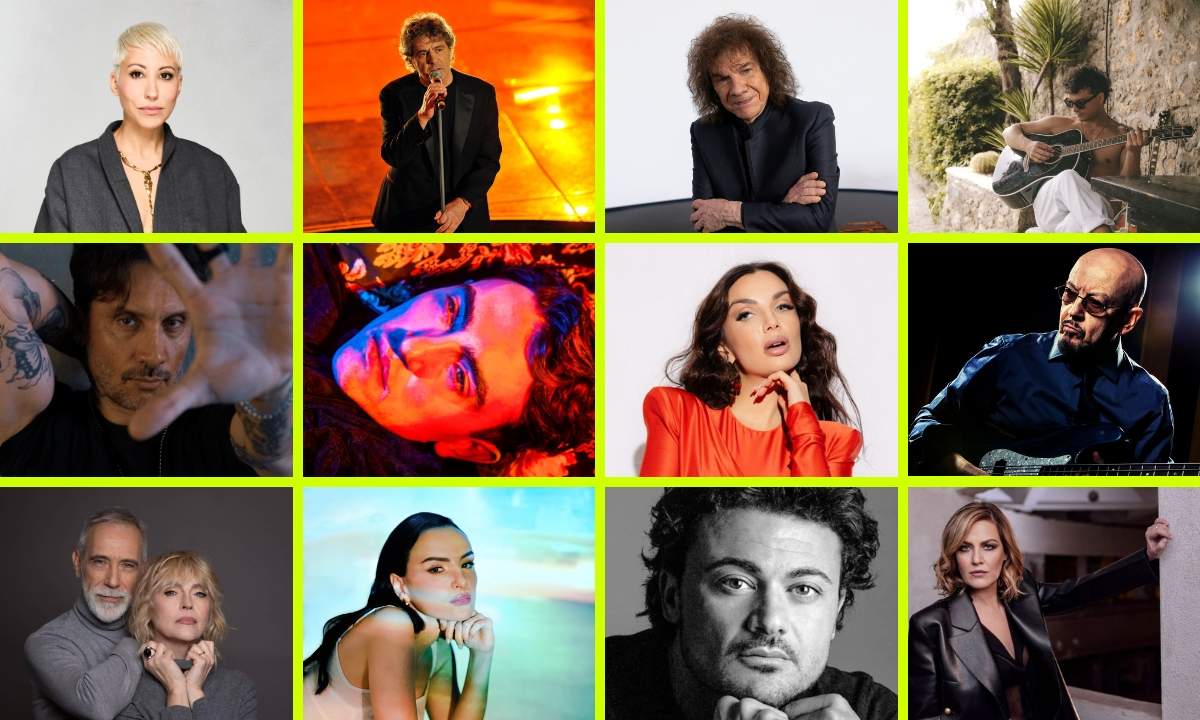 I dodici artisti in gara nella quinta puntata di Canzonissima 2026 su Rai 1