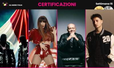 883, Annalisa, Nayt, Shiva e Sfera Ebbasta - certificazioni FIMI settimana 15/2026