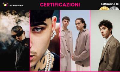 Lazza, Shiva, LDA & Aka 7even e Fulminacci protagonisti delle certificazioni FIMI settimana 16 del 2026