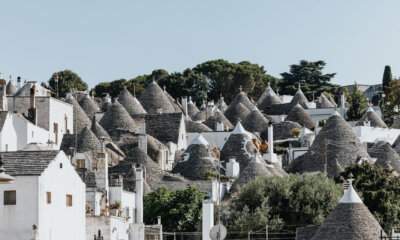 I caratteristici trulli di Alberobello, location del GroundUP Music Festival 2026