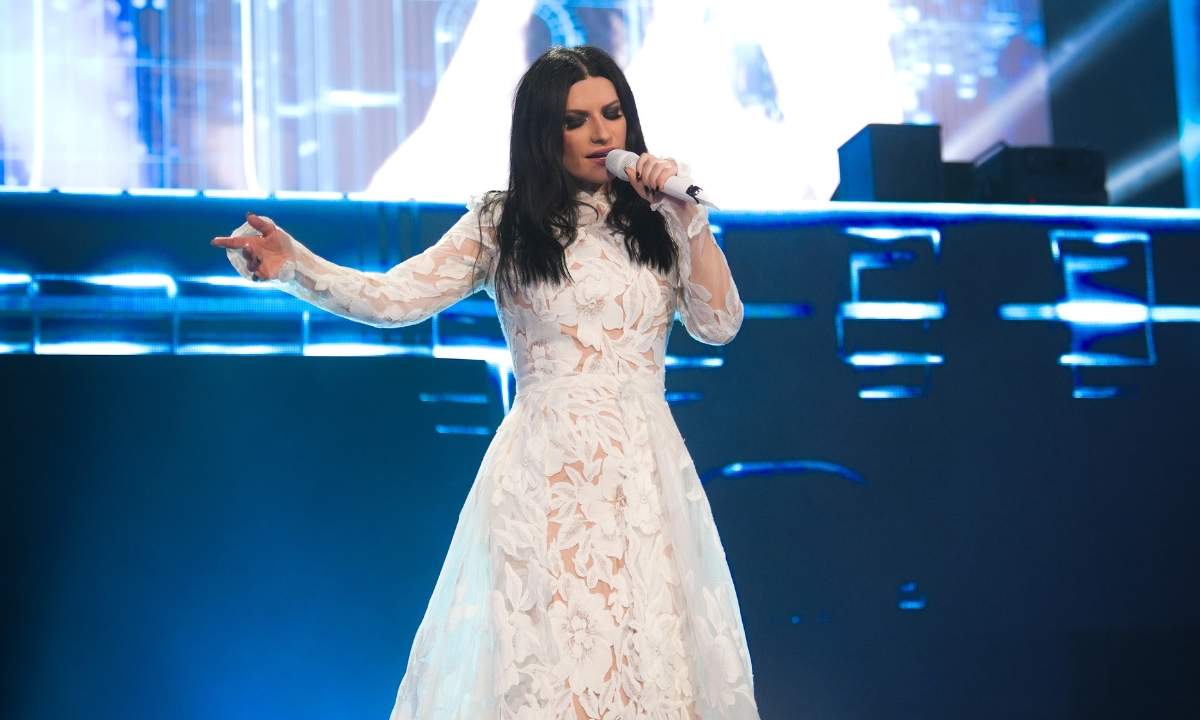 Laura Pausini sul palco dell'Io Canto / Yo Canto World Tour 2026