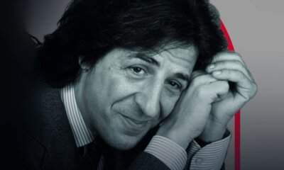 Giorgio Gaber nell'immagine ufficiale della rassegna Milano per Gaber 2026 al Piccolo Teatro Grassi