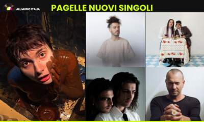 Copertina delle pagelle New Music Friday del 17 aprile 2026 con Madame, Davide Shorty, TonyPitony, Tommy Cash e Sea John
