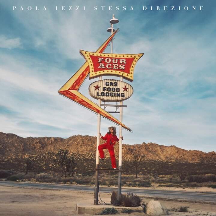 Copertina ufficiale del singolo Stessa Direzione di Paola Iezzi