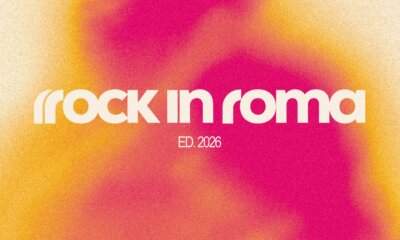 Logo di Rock in Roma 2026 su sfondo colorato