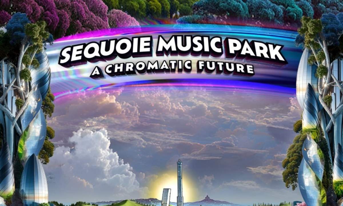 Visual ufficiale di Sequoie Music Park 2026 A Chromatic Future al Parco delle Caserme Rosse di Bologna
