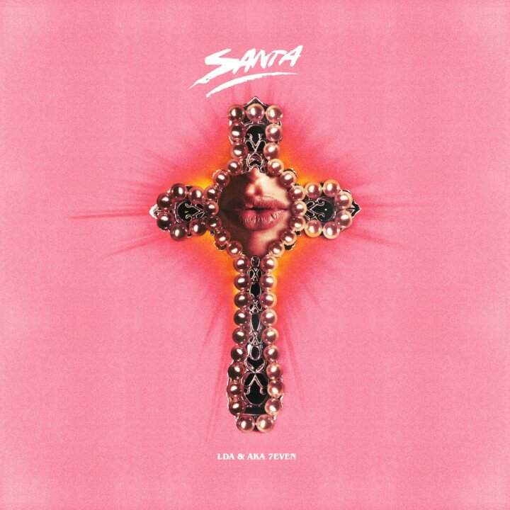 Cover di "Santa", il nuovo singolo di LDA e Aka 7even