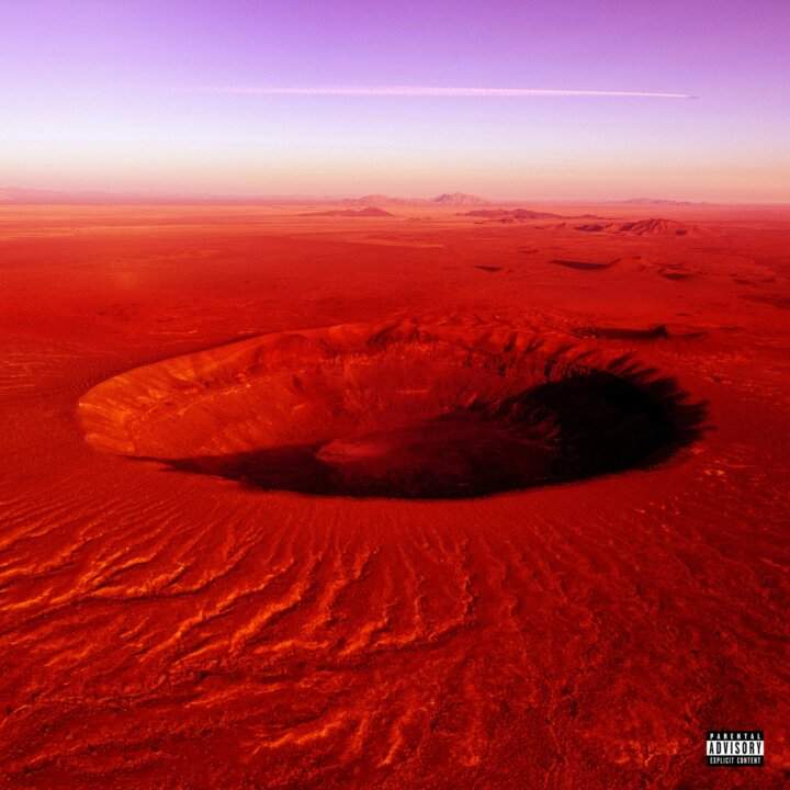 The cover of Willie Peyote's new album "Anatomy of a prolonged crash"