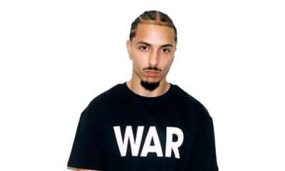 ASTRO con la t-shirt nera WAR, foto promozionale del nuovo album in uscita il 12 giugno 2026