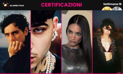 Shiva, Bresh, Elodie ed Elisa: i protagonisti delle certificazioni FIMI della settimana 18 del 2026.
