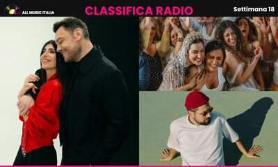 Classifica EarOne settimana 18 2026 con Tiziano Ferro e Giorgia al primo posto
