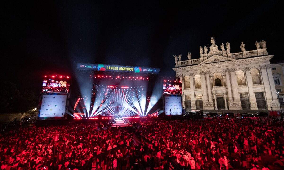 Primo maggio 2026 - piazza. Storico ascolti Concerto Primo Maggio 2026 con dati Rai 3