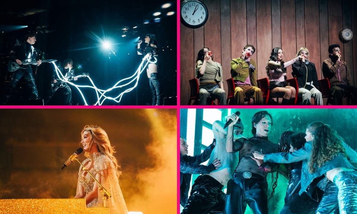 Alexandra Căpitănescu, DARA, Delta Goodrem e Søren Torpegaard Lund nella seconda semifinale di Eurovision 2026