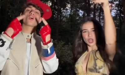 Luk3 e Cristina Lora in una scena del videoclip di Melodrammatica, duetto in uscita il 5 giugno 2026