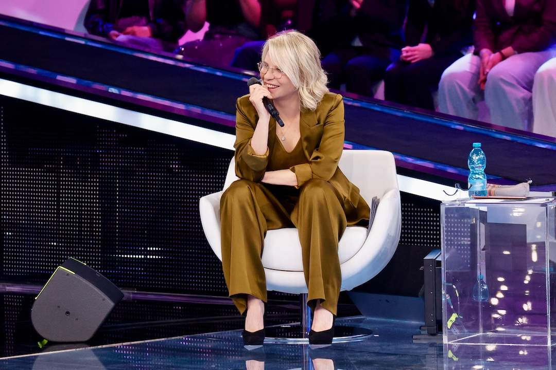 Maria De Filippi durante il Serale di Amici 25