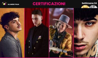 Certificazioni FIMI settimana 24 2026, da Olly e Kid Yugi a Zucchero e Shiva