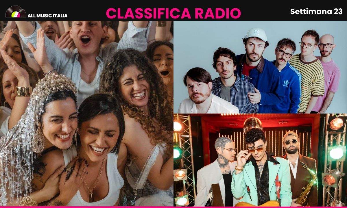 Classifica EarOne settimana 23 2026: Serena Brancale con Levante e DELIA, Pinguini Tattici Nucleari e The Kolors