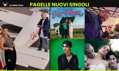 Collage degli artisti recensiti nelle pagelle dei nuovi singoli del 26 giugno 2026