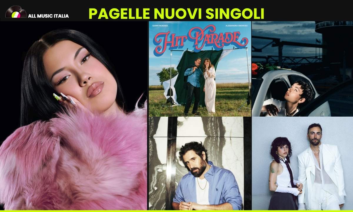Pagelle Nuovi Singoli All Music Italia del 19 giugno 2026 con ANNA, Gianni Morandi e Alessandra Amoroso, Tommaso Paradiso, Angelina Mango e Marco Mengoni