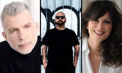 I conduttori del Premio Bindi 2026 Claudio Guerrini e Chiara Buratti con il direttore artistico Zibba