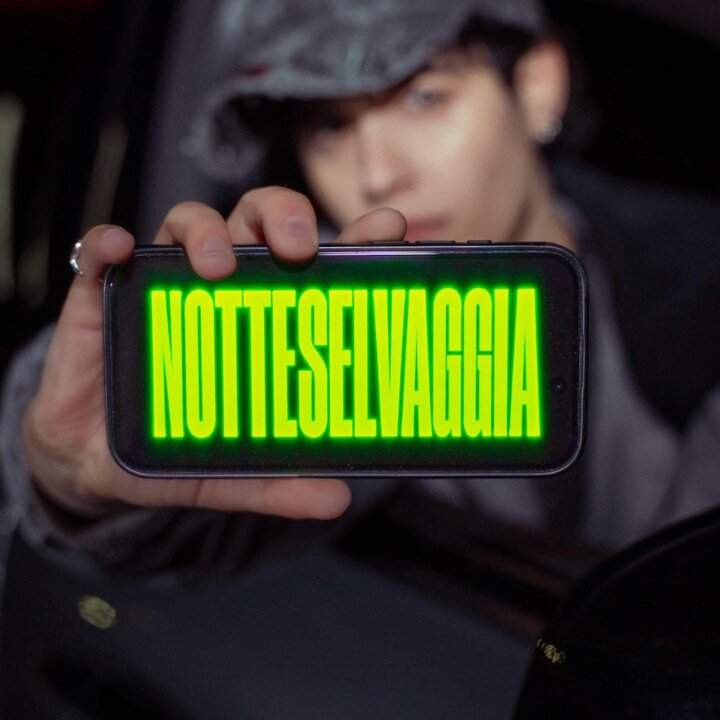 Cover of the single Notte Selvaggia by Senza Cri