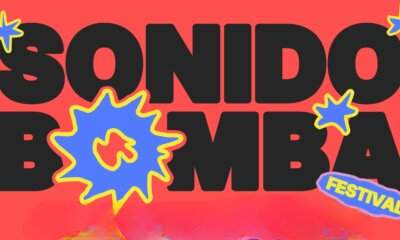Logo ufficiale del festival Sonido Bomba 2026 organizzato da Bomba Dischi e Sonido Muchacho
