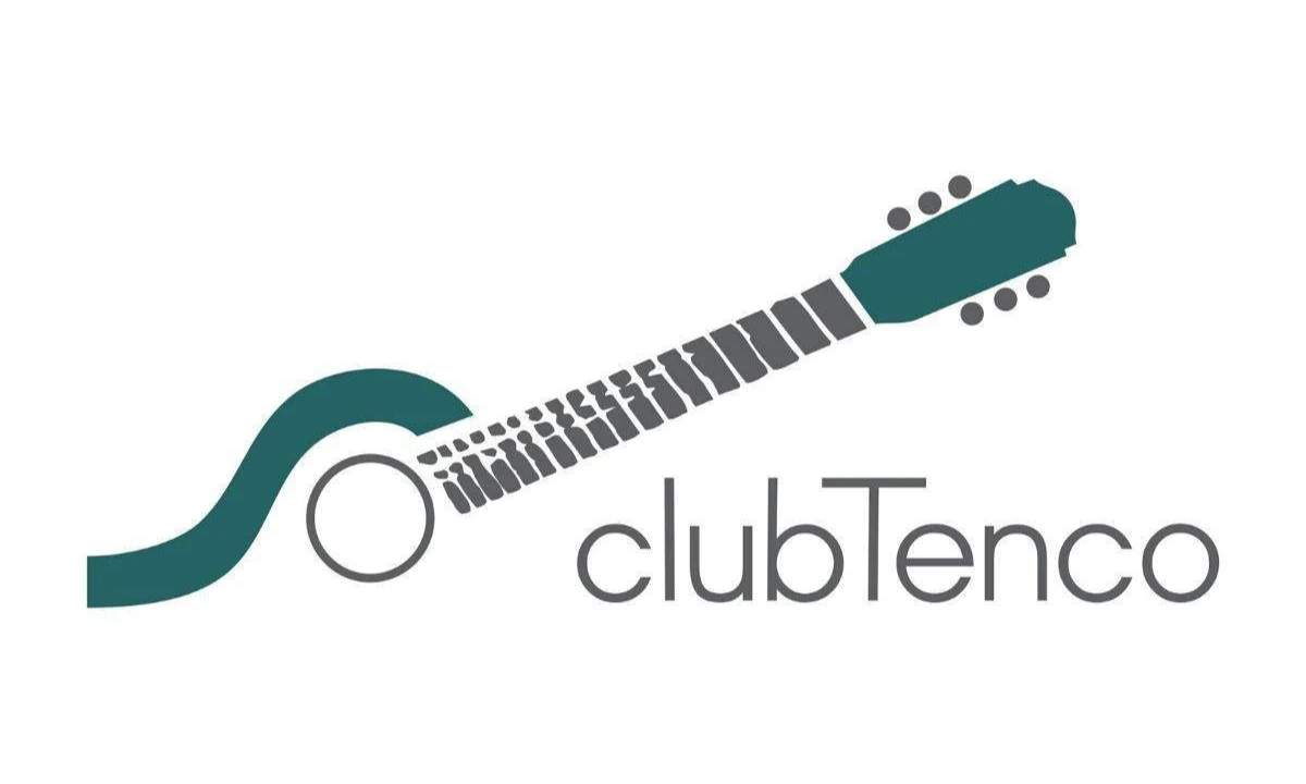 Logo del Club Tenco con la chitarra stilizzata