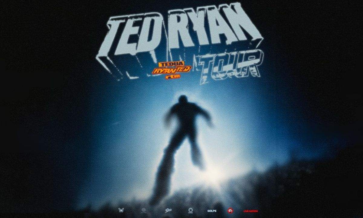 Tedua nella foto promozionale del RyanTedua Tour 2027, la tournée nei palasport italiani dopo il concerto di San Siro