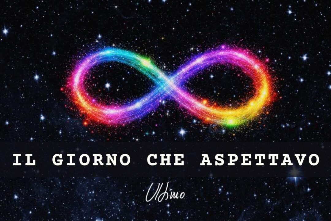 Ultimo, copertina del singolo Il giorno che aspettavo con il simbolo dell'infinito