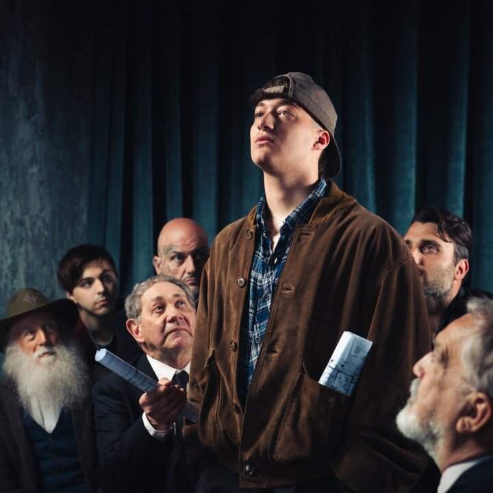 Vybes' Socially Useful album cover, inspired by Norman Rockwell's Free Speech