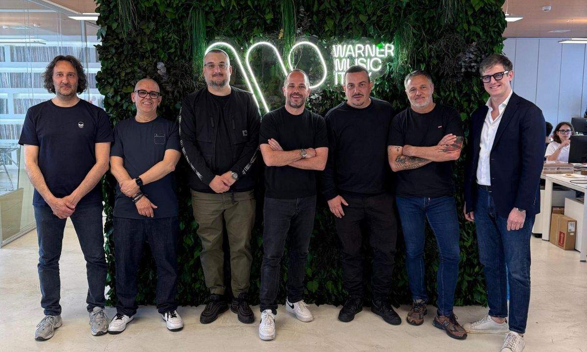 I protagonisti dell'accordo tra Warner Music Italia, Asian Fake e House of Music