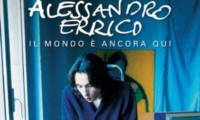 Alessandro Errico nella locandina del concerto Il mondo è ancora qui al Forum Theatre di Roma